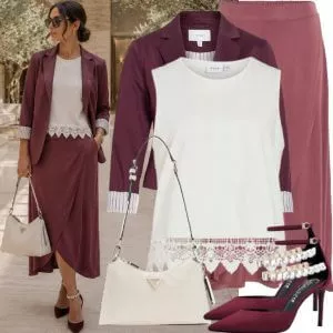 Herbst Outfits Klassischer Herbst Chic Damen