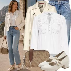 Herbst Outfits Eleganter Herbst Look mit Bluse
