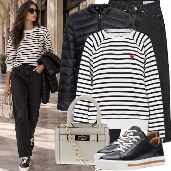 Herbst Outfits Herbst Outfit Damen mit Pullover