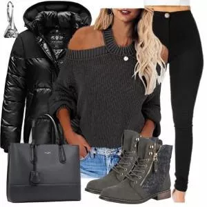 Winter Outfits Bequemes Winter Outfit