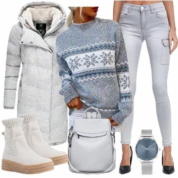 Winter Outfits Trendiger Winterlook