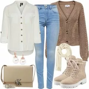 Winter Outfits Stilmix Freizeitoutfit