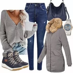 Winter Outfits Praktischer Look