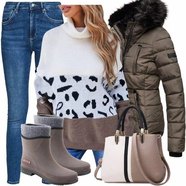 Winter Outfits Bequemes Winter Outfit