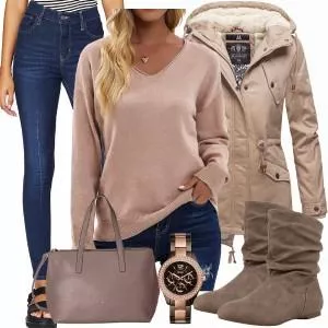 Winter Outfits Bequemes Winter Outfit