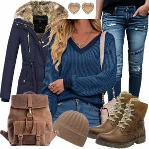 Winter Outfits Bequemes Winter Outfit