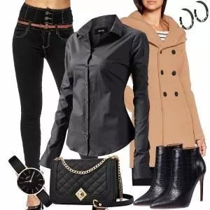 Business Outfits Trendiges Büro Outfit