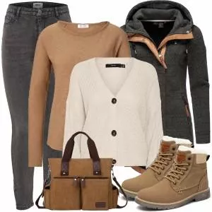 Winter Outfits Bequemes Winter Outfit