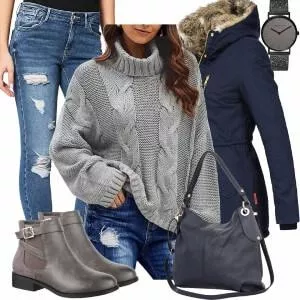 Winter Outfits Winterlicher Outfit