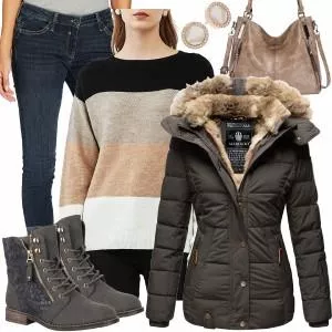 Winter Outfits Winterlicher Outfit