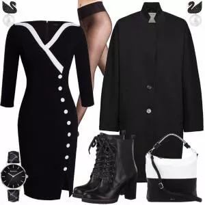 Winter Outfits Winterliches Abend Outfit