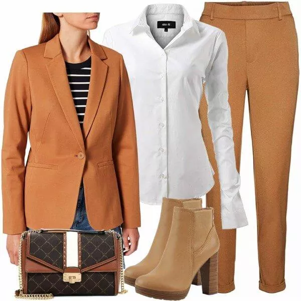 Business Outfits Bequemes Büro Outfit