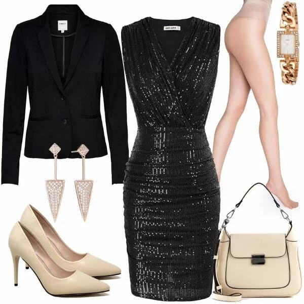 Party Outfits Cooles Abend Outfit