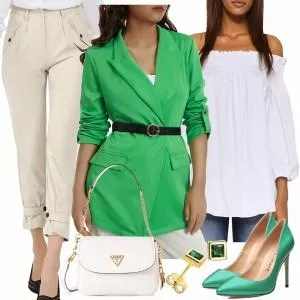 Frühlings Outfits Elegantes Frühling Outfit