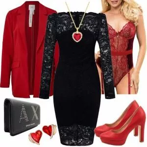 Party Outfits Auffälliges Abend Outfit