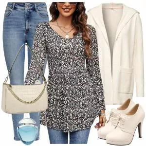 Frühlings Outfits Cooler Look für den Frühling