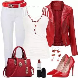 Frühlings Outfits Modischer Look fürs Date