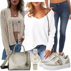 Frühlings Outfits Stylisches Outfit für den Frühling