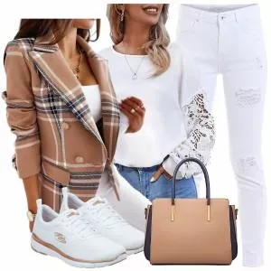 Frühlings Outfits Stilvolles Frühling Outfit