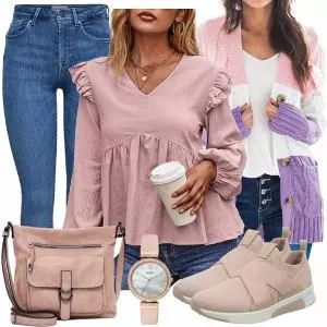 Frühlings Outfits Cooler Look für den Frühling