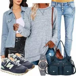 Frühlings Outfits Stylischer Look Für Frühlings