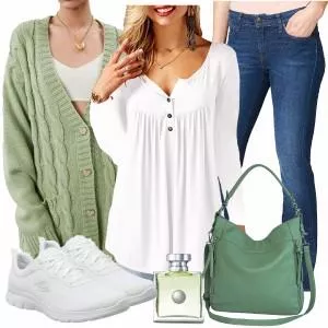 Frühlings Outfits Stilvoller Look Für Den Frühling