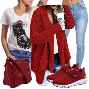 Frühlings Outfits Stylische Kombination für den Frühling