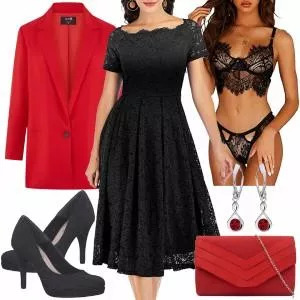 Party Outfits Stylischer Look Für Den Party