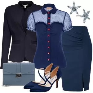 Frühlings Outfits Büro Outfit