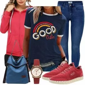 Freizeit Outfits Schönes Freizeit Outfit