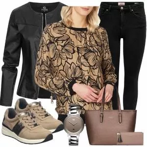 Frühlings Outfits Stylischer Frühling Look