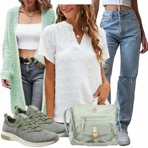 Frühlings Outfits Cooler Look Für Den Frühling