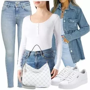 Frühlings Outfits Cooler Look für den Frühling