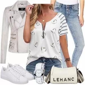 Frühlings Outfits Coller Look für den Frühling