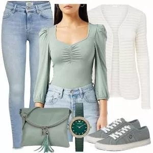 Frühlings Outfits Cooler Look für den Frühling