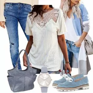 Frühlings Outfits Stilvolles Frühling Outfit