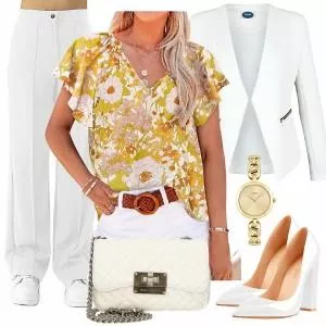 Sommer Outfits Auffälliger Sommer Look