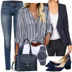 Business Outfits Stylische Kombination Für Den Büro