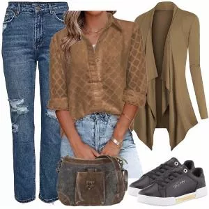 Frühlings Outfits Coller Look für den Frühling