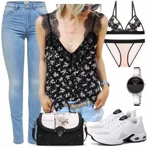 Sommer Outfits Auffälliger Look für den Sommer
