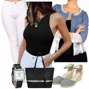 Sommer Outfits Coller Look für den Sommer