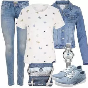 Frühlings Outfits Buntes Outfit Für Den Frühling