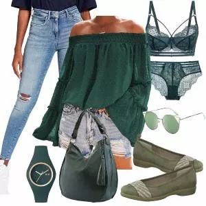 Sommer Outfits Coller Look für den Sommer