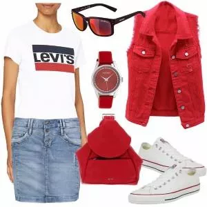 Sommer Outfits Modischer Look für den Sommer