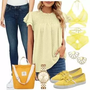 Sommer Outfits Modischer Look für den Sommer