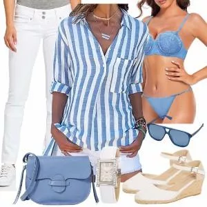Sommer Outfits Coller Look für den Sommer