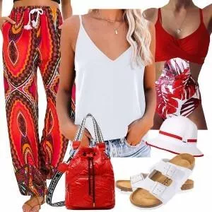 Sommer Outfits Coller Look für den Sommer