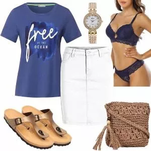 Sommer Outfits Modischer Look für den Sommer