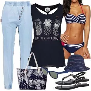 Sommer Outfits Coller Look für den Sommer