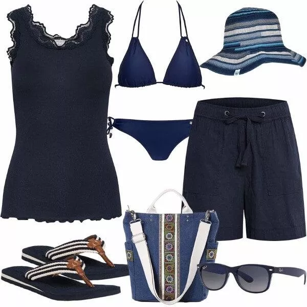 Sommer Outfits Strand Outfit